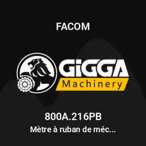 Mètre à ruban de mécanicien boîtier INOX