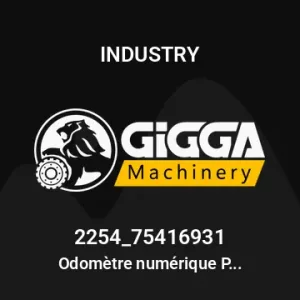 Odomètre numérique PrimeMatik Compteur kilométrique de diamètre 320 mm