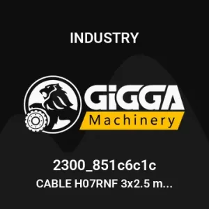 CABLE H07RNF 3x2.5 mm² SOUPLE PRYSMIAN DE 100M