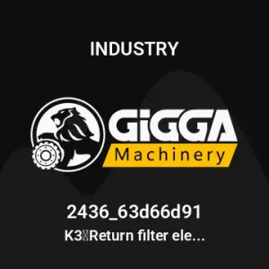 K3	Return filter element, Main HPU