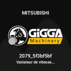 Variateur de vitesse FR-D700-SC 400V // Variateur de fréquence FR-D740-036SC-EC, 1.5kW 400V c.a 3 phases, 3.6A