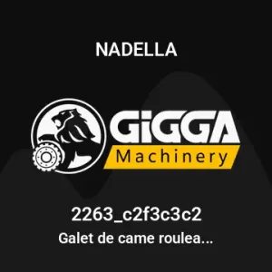 Galet de came rouleau jointif étanche GC 28 EE