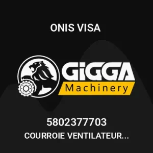 COURROIE VENTILATEUR F301B 29813