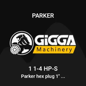 Parker hex plug 1'' 1/4