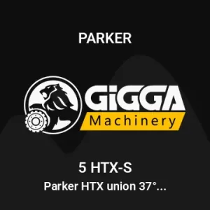 Parker HTX union 37° 5/16