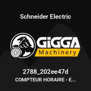 COMPTEUR HORAIRE - ENCASTRE - 48x48MM - 230 VCA